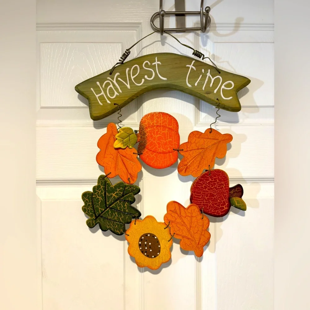 Harvest Time Autumn Wreath
